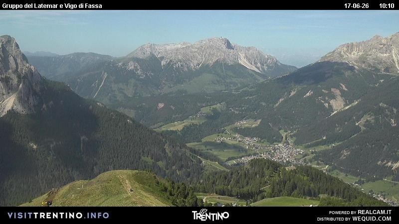 Archived image Webcam Gruppo del Latemar