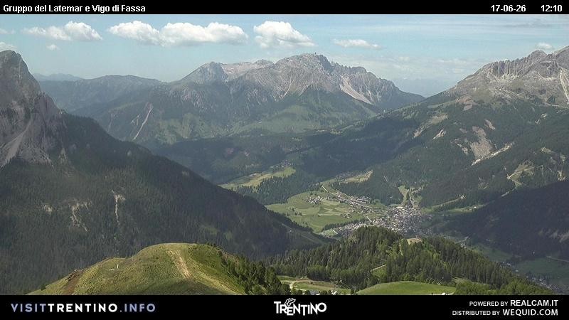 Archived image Webcam Gruppo del Latemar