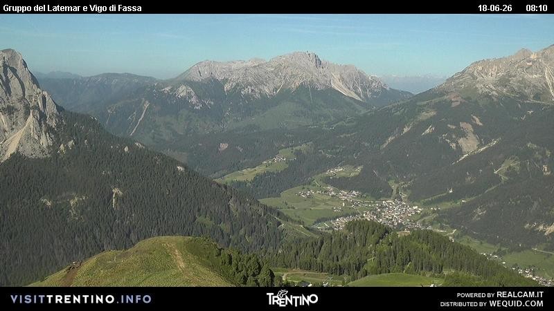 Archiv Foto Webcam Latemar-Gruppe