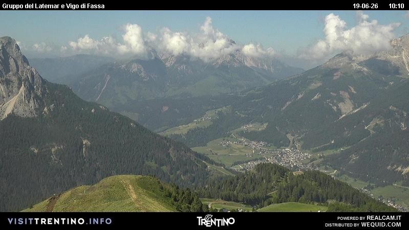 Archiv Foto Webcam Latemar-Gruppe