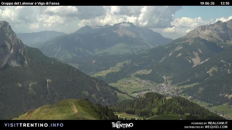 Archiv Foto Webcam Latemar-Gruppe