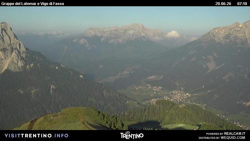 Archived image Webcam Gruppo del Latemar