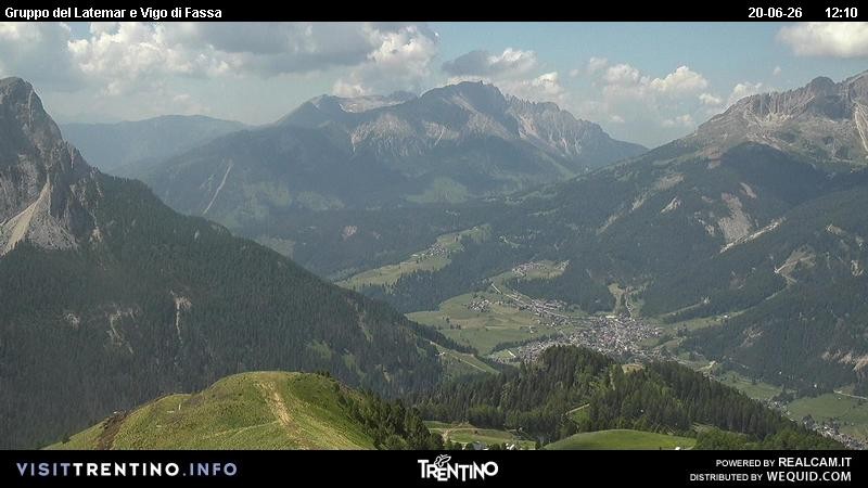 Archived image Webcam Gruppo del Latemar