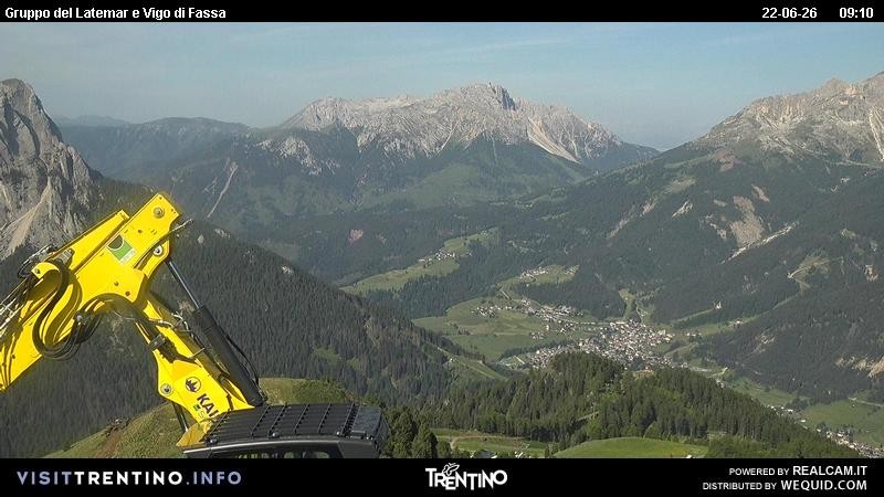 Archiv Foto Webcam Latemar-Gruppe