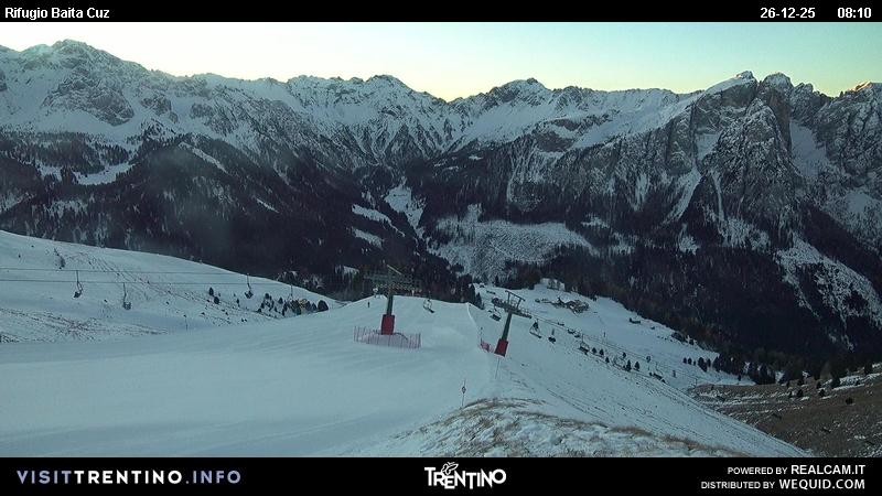 Archiv Foto Webcam Fassatal - Baita de Cruz