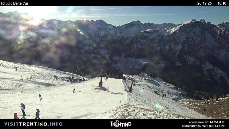 Archiv Foto Webcam Fassatal - Baita de Cruz