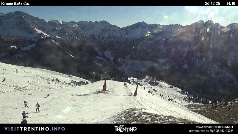 Archiv Foto Webcam Fassatal - Baita de Cruz