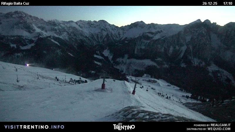 Archiv Foto Webcam Fassatal - Baita de Cruz