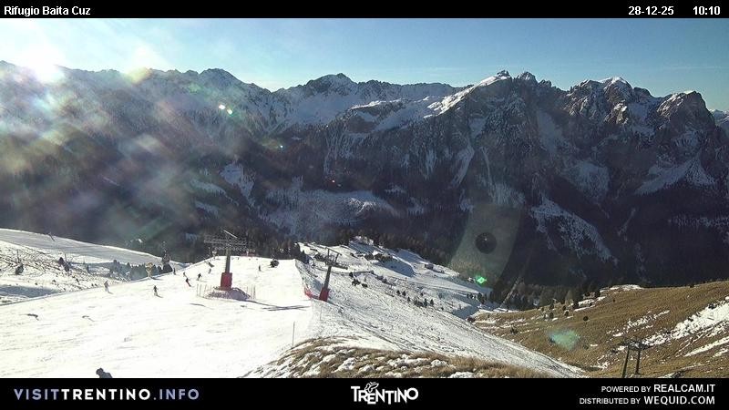 Archiv Foto Webcam Fassatal - Baita de Cruz