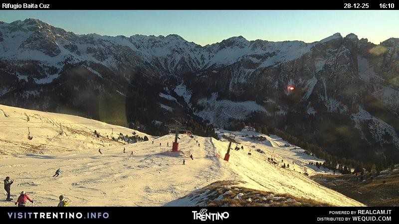 Archiv Foto Webcam Fassatal - Baita de Cruz