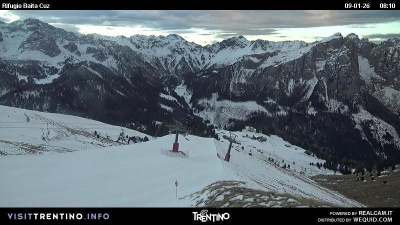 Archiv Foto Webcam Fassatal - Baita de Cruz