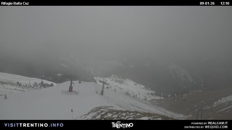 Archiv Foto Webcam Fassatal - Baita de Cruz