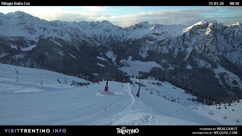 Archiv Foto Webcam Fassatal - Baita de Cruz