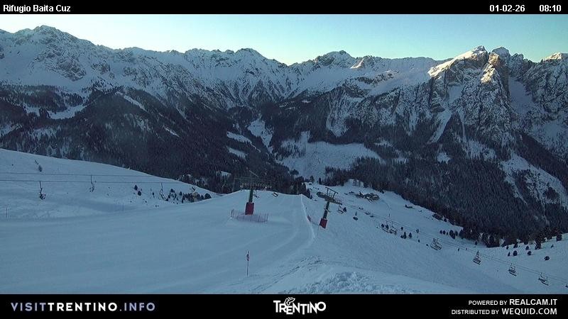 Archiv Foto Webcam Fassatal - Baita de Cruz