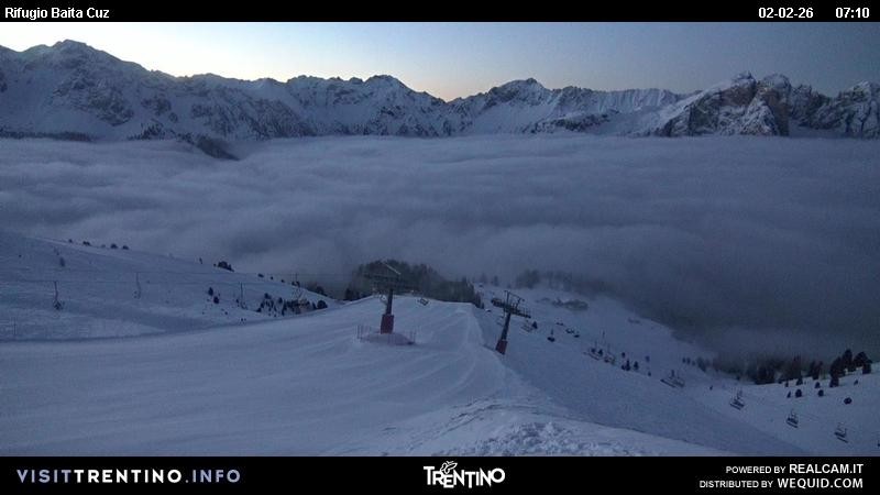 Archiv Foto Webcam Fassatal - Baita de Cruz