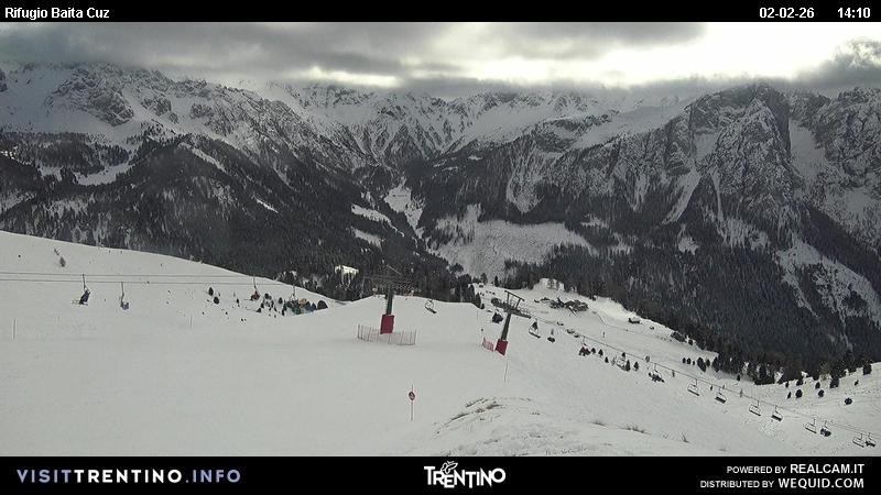 Archiv Foto Webcam Fassatal - Baita de Cruz