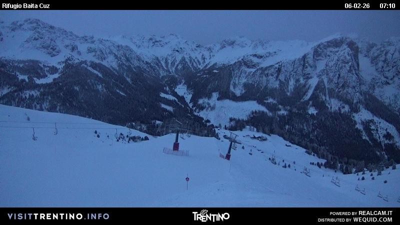 Archiv Foto Webcam Fassatal - Baita de Cruz