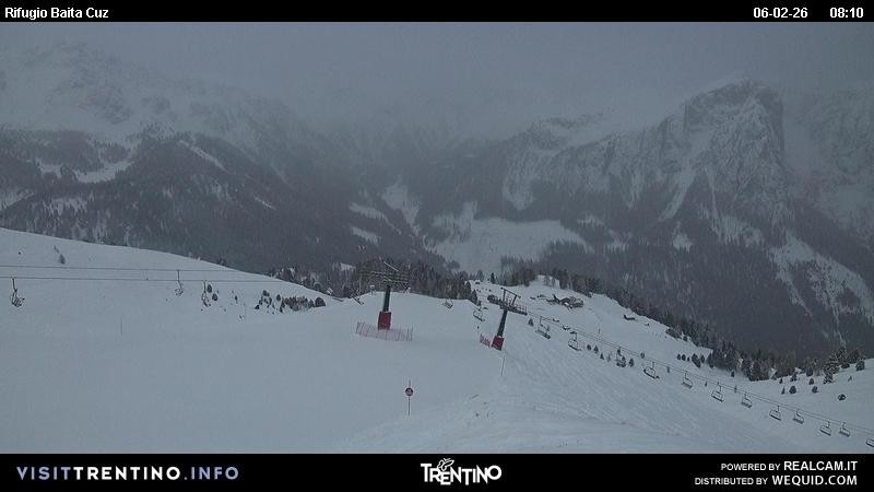 Archiv Foto Webcam Fassatal - Baita de Cruz