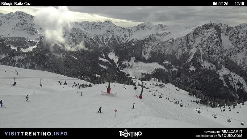 Archiv Foto Webcam Fassatal - Baita de Cruz