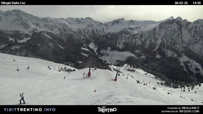 Archiv Foto Webcam Fassatal - Baita de Cruz