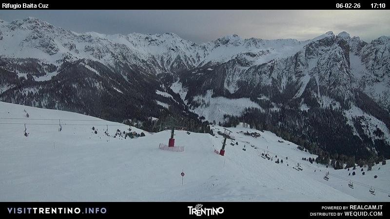 Archiv Foto Webcam Fassatal - Baita de Cruz