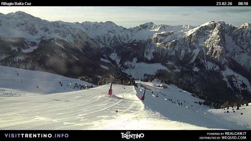 Archiv Foto Webcam Fassatal - Baita de Cruz