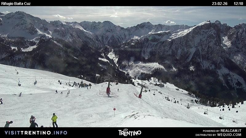 Archiv Foto Webcam Fassatal - Baita de Cruz