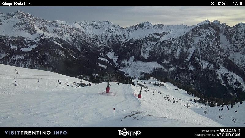 Archiv Foto Webcam Fassatal - Baita de Cruz