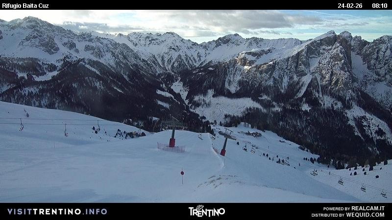 Archiv Foto Webcam Fassatal - Baita de Cruz