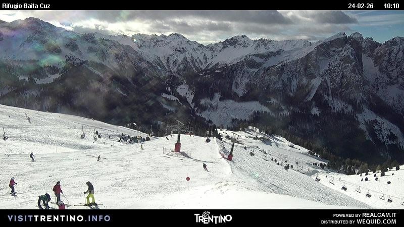 Archiv Foto Webcam Fassatal - Baita de Cruz