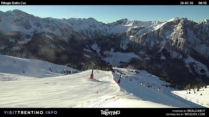 Archiv Foto Webcam Fassatal - Baita de Cruz