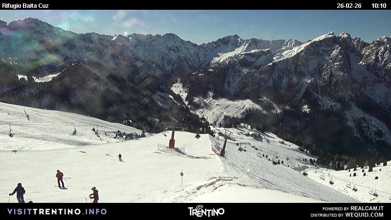 Archiv Foto Webcam Fassatal - Baita de Cruz