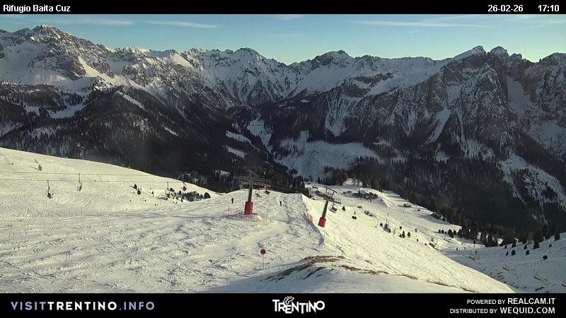 Archiv Foto Webcam Fassatal - Baita de Cruz