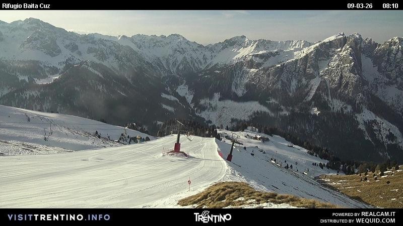 Archiv Foto Webcam Fassatal - Baita de Cruz