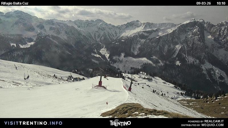 Archiv Foto Webcam Fassatal - Baita de Cruz
