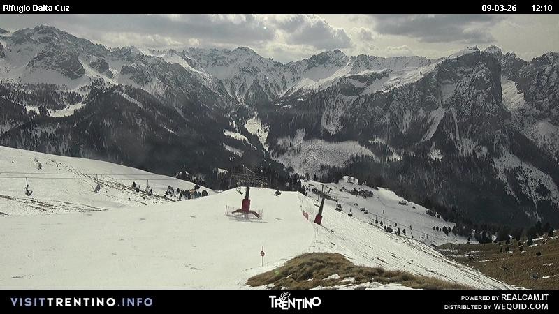 Archiv Foto Webcam Fassatal - Baita de Cruz