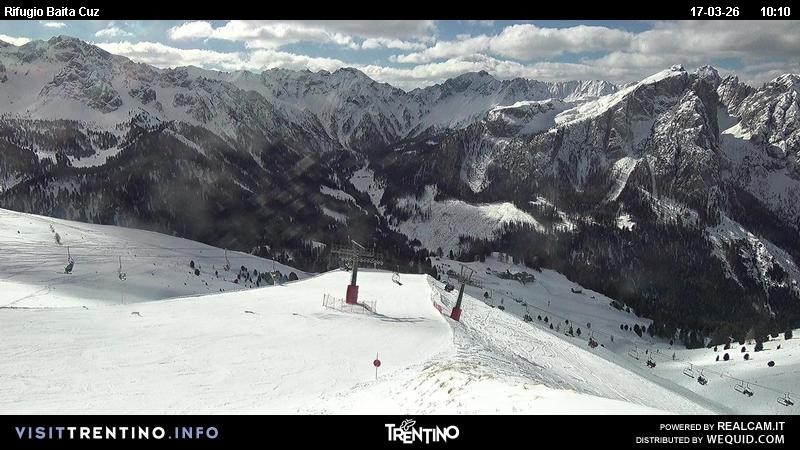 Archiv Foto Webcam Fassatal - Baita de Cruz