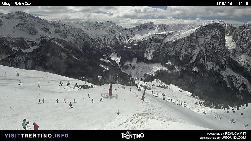 Archiv Foto Webcam Fassatal - Baita de Cruz