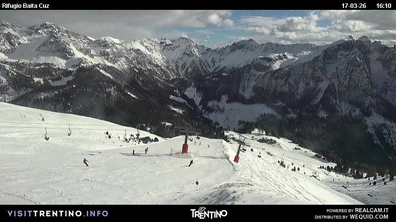 Archiv Foto Webcam Fassatal - Baita de Cruz