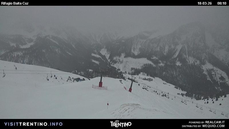 Archiv Foto Webcam Fassatal - Baita de Cruz