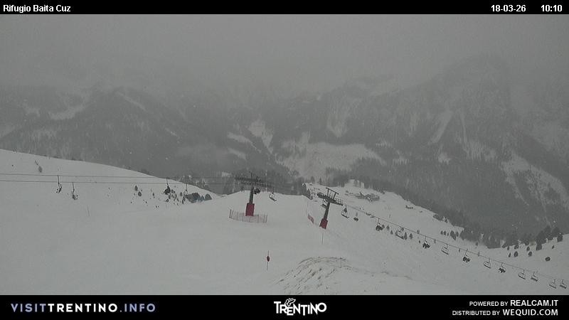 Archiv Foto Webcam Fassatal - Baita de Cruz