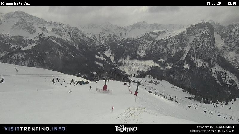 Archiv Foto Webcam Fassatal - Baita de Cruz