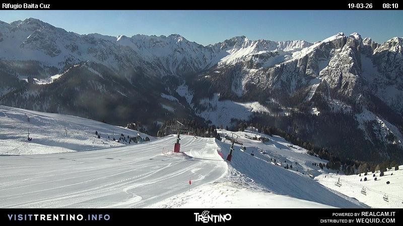 Archiv Foto Webcam Fassatal - Baita de Cruz