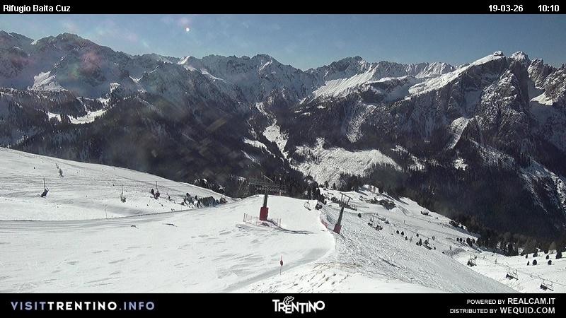 Archiv Foto Webcam Fassatal - Baita de Cruz