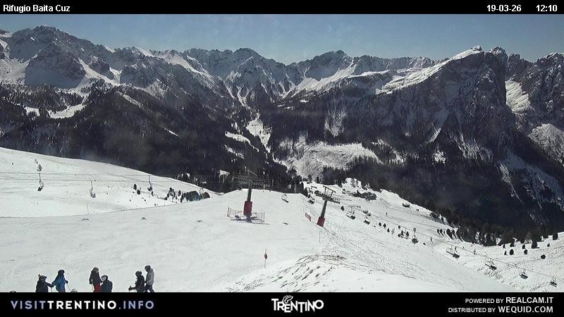 Archiv Foto Webcam Fassatal - Baita de Cruz