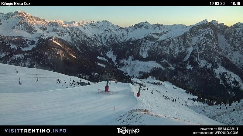 Archiv Foto Webcam Fassatal - Baita de Cruz