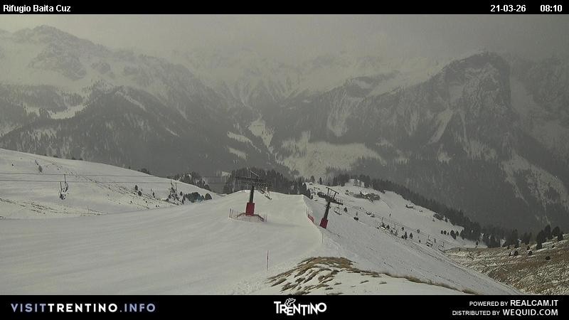 Archiv Foto Webcam Fassatal - Baita de Cruz