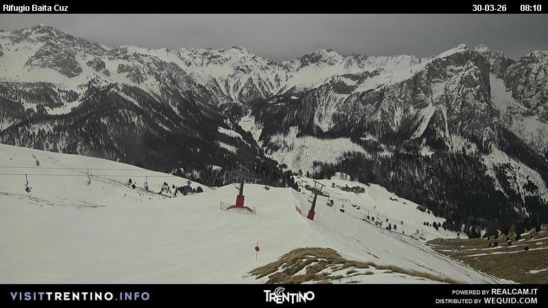 Archiv Foto Webcam Fassatal - Baita de Cruz