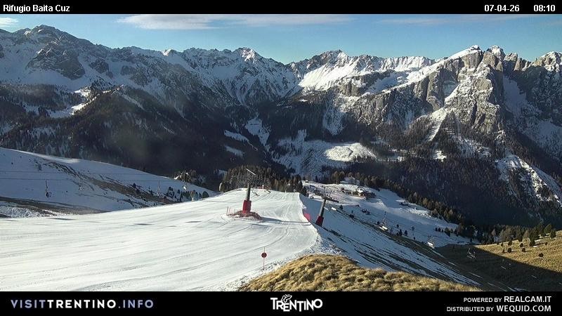 Archiv Foto Webcam Fassatal - Baita de Cruz