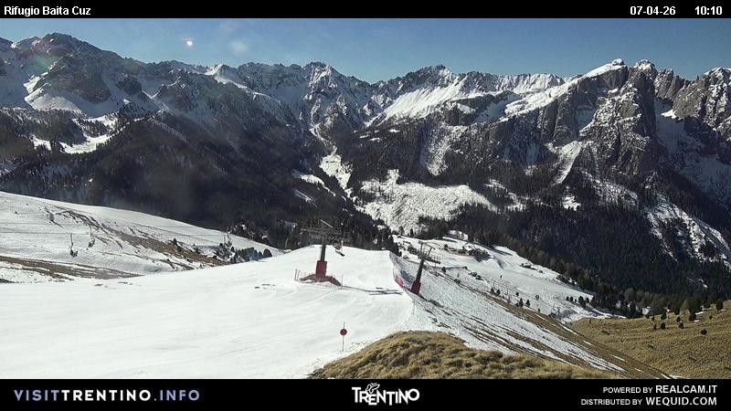 Archiv Foto Webcam Fassatal - Baita de Cruz